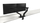 Standi për dy monitorë Dell 482-BBDL, 19"–38", VESA 100x100, deri 10 kg, i zi