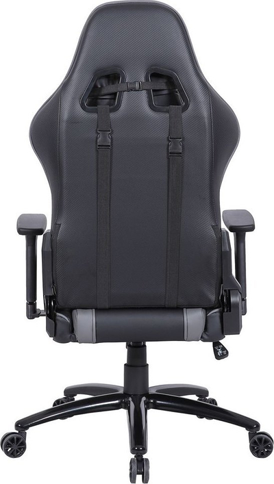 Karrige gaming Steelplay SGC01, ergonomike, e zezë gri