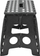 Stol i palosshëm Large Folding Step Stool, kapacitet 150kg, plastikë e zezë