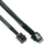 Kabllo InLine Slim SAS SFF-8654 në SFF-8643, 0.5m, e zezë