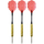 Set shigjeta darts Enero Dart, metal, 18g, 3 copë, të kuqe e të bardha
