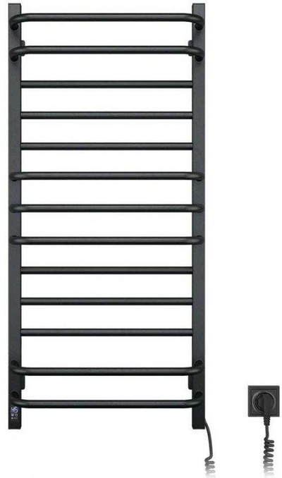 Ngrohës elektrik peshqirësh Navin Grandis, 480 x 1000 mm, 226W, i zi