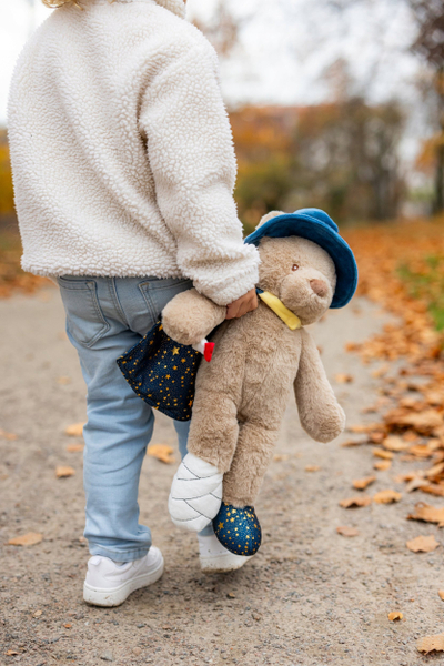 Arush pelushi Teddykompaniet Sim Sala Sven Super Teddy, 50 cm, i bardhë