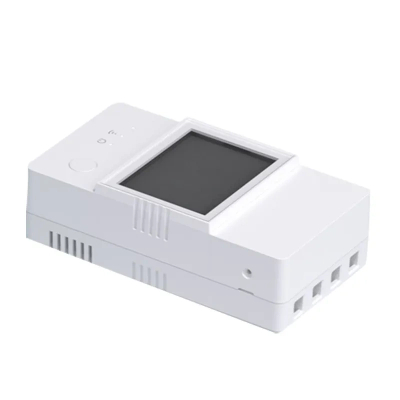Rele smart Sonoff POWR320D, WiFi 20A, matje energjie, e bardhë