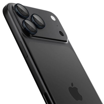 Mbrojtës kamere Spigen Glass tR EZ Fit Optik Pro, 2 copë, për iPhone 15 Pro dhe 15 Pro Max, blu titanium