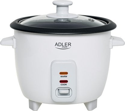 Тенџере за ориз Adler AD 6418, 0.6L, 300W, бела