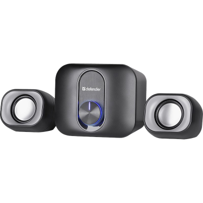 Altoparlantë kompjuteri Defender V13 2.1, 11W, USB, me LED, të zinj