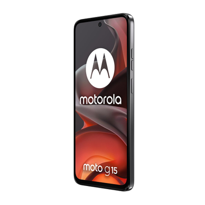 Мобилен телефон Моторола Мото G15 Пауер, 8GB RAM, 128GB, сив