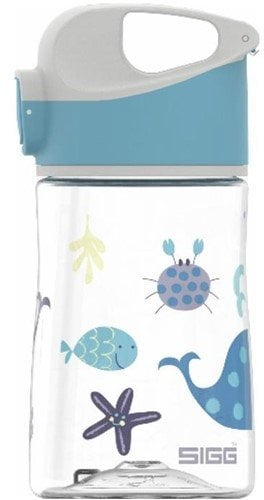 Shishe uji për kalamaj Sigg Miracle Ocean Friend, me pipëz, 350ml, shumëngjyrëshe