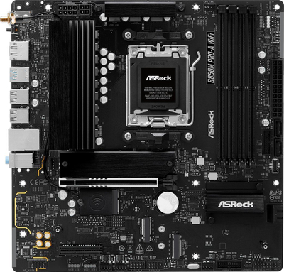Pllakë mëme Asrock B850M Pro-A WiFi, AMD AM5, DDR5, Micro ATX