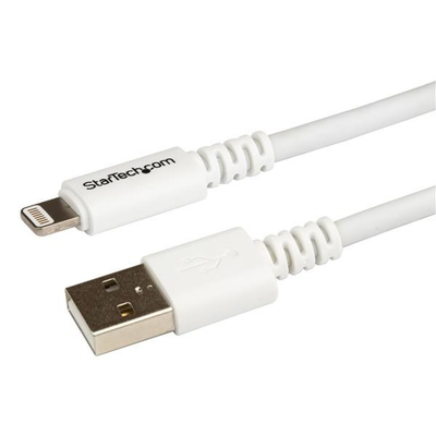 Kabllo Lightning StarTech USBLT3MW, 3m, USB në Lightning, i bardhë
