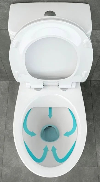 WC комплет Церсанит Церсанија СимплеОн, тенка даска, бел