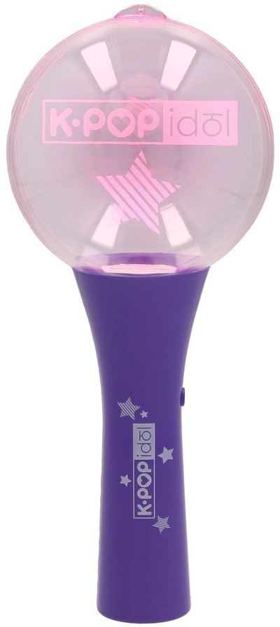 Shkop drite K POP Light Stick, LED, elektrik, shumëngjyrësh