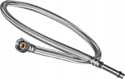 Zorrë çeliku inoks për rubinet Tucai, M10x3/8, 70cm, gri
