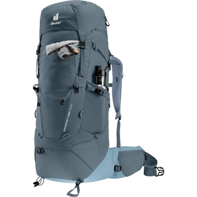 Çantë shpine trekking Deuter Aircontact Core 40+10L, sistem Aircontact, unisex, gri