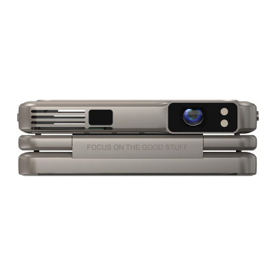 Projektor portativ Aurzen ZIP Tri Fold, DLP, 720p HD, argjendtë