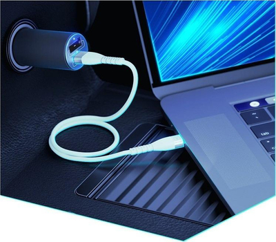 Ngarkues makine 3MK HyperCar, 100W, 1x USB A 1x USB C, i zi