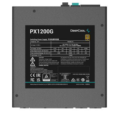 Burim energjie Deepcool PX1200-G R-PXC00G-FC0B-EU , 1200W