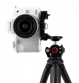 Tripod i përdredhshëm FireFly YogaPod, 30x7.5cm, për telefon dhe kamera, i zi