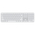 Apple Magic Keyboard (2024) with Touch ID and Numeric Keypad, International English, White Keys