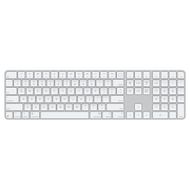 Apple Magic Keyboard (2024) with Touch ID and Numeric Keypad, International English, White Keys
