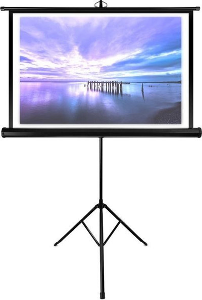 Екран за проектор Overmax Screen, 60\", пренослив, бел