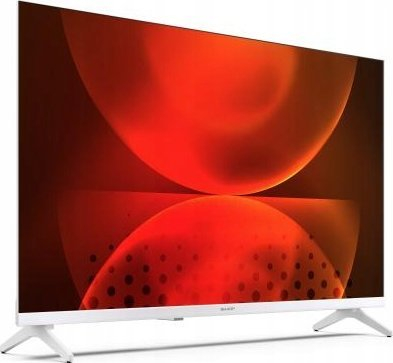 TV LED Smart Android Sharp 32FH2EW, 32", HD Ready, i bardhë