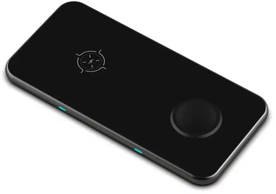Karikues wireless SWISSTEN 2në1, i zi