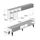 Mobilje TV Hommy Craft Milan Core, 180 cm, PAL 18 mm, dru natyral