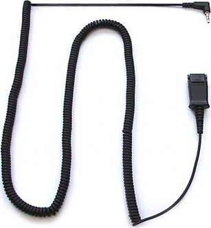 Kabllo HP Poly Spare Cable IP Touch QD, 3.5mm, e zezë