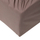 Çarçaf fitted OKKO, polikoton, 200x200x25 cm, taupe