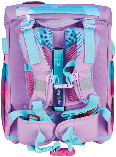 Ранец за училиште Herlitz FiloActive XL, 21L, сет 5 делови, повеќебоен
