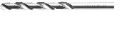 Spiralë shpimi për metal Forte Tools, 10mm, 133mm, metalik