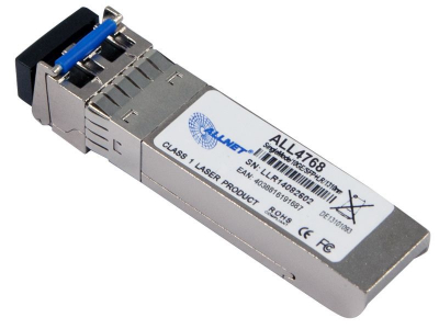 Modul SFP+ ALLNET ALL4768, 10Gbit, singlemode 40km, gri