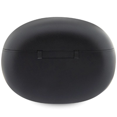 Kufje TWS Guess Classic EST GUTWST50EK, Bluetooth 5.3, me kuti karikimi, të zeza
