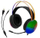Headset gaming Tracer GameZone GZ X4, me kabllo, multicolour