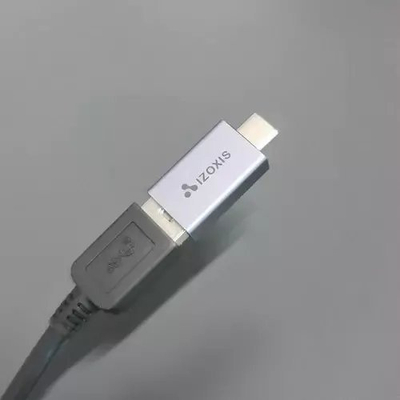 Adaptues USB në USB C IZOXIS, USB 3.0, OTG, gri metalik