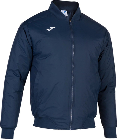 Xhaketë bomber Joma Cervino, sportive, me zinxhir, blu e errët