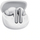 Kufje in-ear wireless QCY MeloBuds N60, ANC, LDAC, të bardha