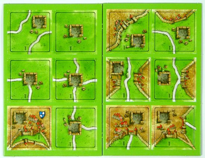 Zgjerim loje tavoline Carcassonne 4 The Tower, edicioni 2, për lojën bazë