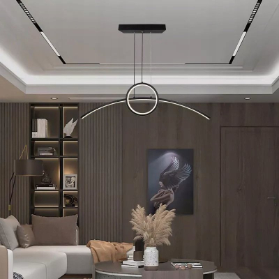 Kandil pezull LED V-TAC VT-7766, 36W, 4000K, i zi