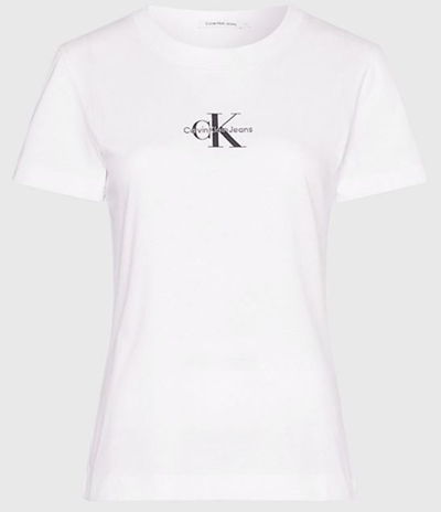 Maicë Calvin Klein Slim Fit J20J221426YAF, e bardhë