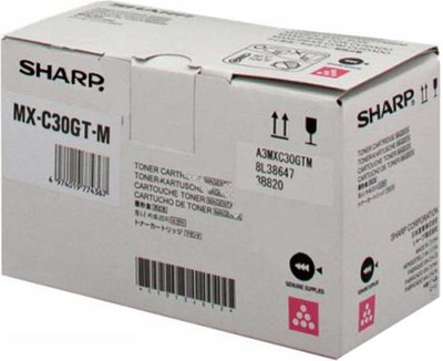 Toner për printer Sharp MX-C30GT, magenta