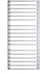Radiator për banjo Instal Projekt BOL 55/120, 653W, montim përpjetë, i bardhë