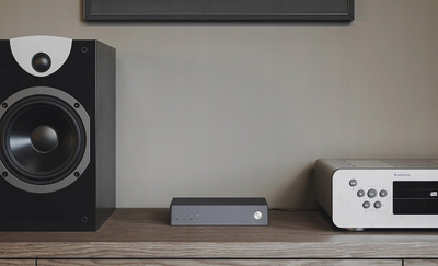 Lexues audio për rrjet Audio Pro Link 2, WiFi, Bluetooth, gri e errët me argjend