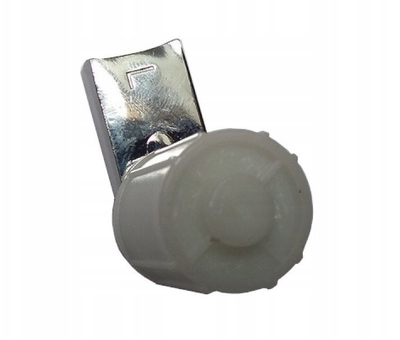 Set menteshash Cersanit Metropolitan K99-0238, për kapak tualeti me mbyllje të butë, PVC, argjendtë