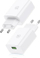 Karikues muri USAMS, 18W, USB me kabllo micro USB, i bardhë