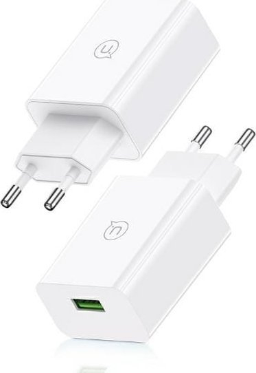 Karikues muri USAMS, 18W, USB me kabllo micro USB, i bardhë