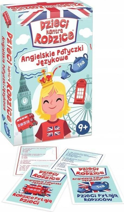 Lojë edukative Children Versus Parents Kangaroo, anglisht, për kalamaj