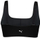 Rrobë banje njëpjesëshe Puma Ribbed Scoop Neck, material i brinjëzuar, për femra, e zezë